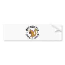 Squirrel Hunter Bumper Sticker
