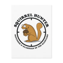 Squirrel Hunter Postcards
