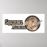 Squirrel Hunting Poster