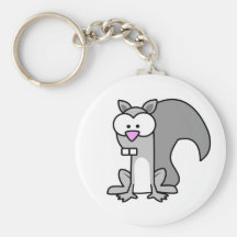Squirrel Keychain