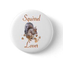 Squirrel Lover Pin