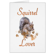 Squirrel Lover Cards