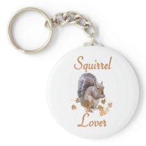 Squirrel Lover Key Chain