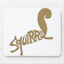 Squirrel Mouse Pads