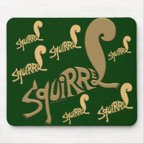 Squirrel Mouse Pad