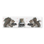 Squirrel Mug Shot bumper stickers