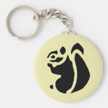 Squirrel Rodent Key Chains