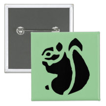 Squirrel Rodent Pins