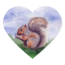 Squirrel Study Sticker