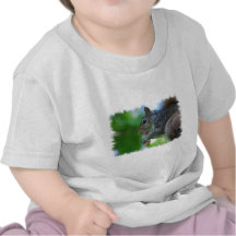 Squirrel with Nut Baby T-Shirt
