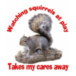 Squirrels at Play t-shirts