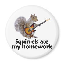 Squirrels ate my homework