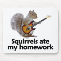 Squirrels ate my homework