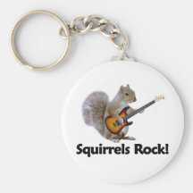 Squirrels Rock! Key Chains
