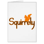 Squirrely cards