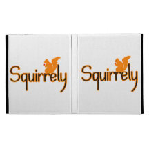 Squirrely Squirrel iPad Case