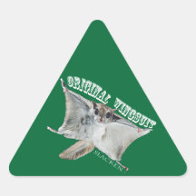 Squirrl base triangle sticker