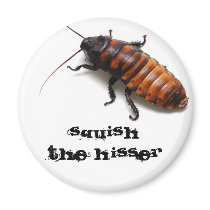 Squish the Hisser Refrigerator Magnet