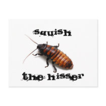 Squish the Hisser Postcard