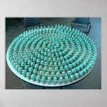 Squishy Robot Spiral posters