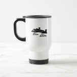 SR71 Blackbird Recon Plane Flying In Clouds Coffee Mugs