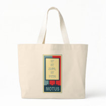 srdem65's: IF IT ZIPS IT FITS Tote Bag