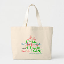 SRF Teacher Quote Tote - Your Name Bags