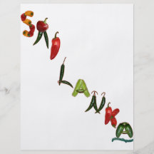 Sri Lanka Chilli Peppers Custom Flyer