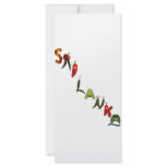 Sri Lanka Chilli Peppers rack cards