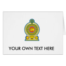 Sri Lanka Coat of Arms Cards