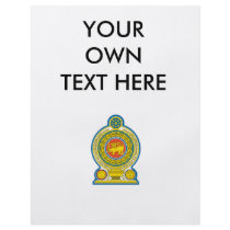 Sri Lanka Coat of Arms Flyer