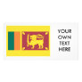 Sri Lanka Flag Photo Card Template
