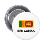 Sri Lanka Flag Pinback Button