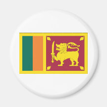Sri Lankan Flag Magnets