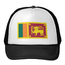 Sri Lankan Flag Trucker Hat