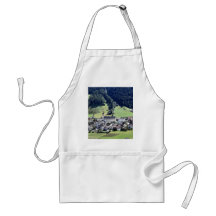 Srubairal village, Neustift, Tyrol, Austria in Eur Aprons