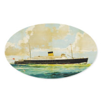 ss Arnhem Oval Sticker