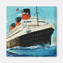 ss Paris ~ French Line Fridge Magnets