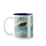 ss Paris - The French Line Coffee Mugs