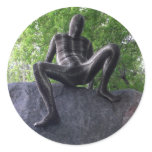 Sssssnakeman on Rock 1 Sticker