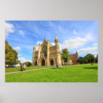St Albans Cathedral, Scotland Print