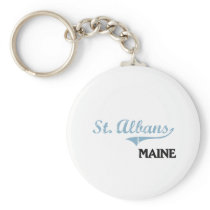 St. Albans Maine City Classic Key Chains