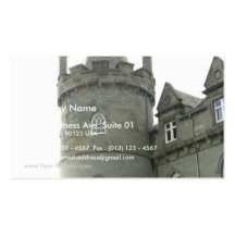 St Andrew Castle Tower Business Card Templates