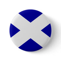 St Andrew's Cross Button