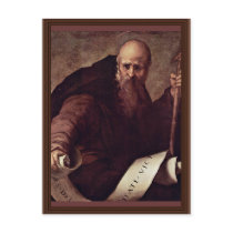 St. Anthony Abbas By Pontormo Jacopo Postcard