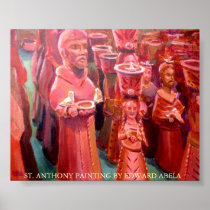 St Anthony Statues Poster
