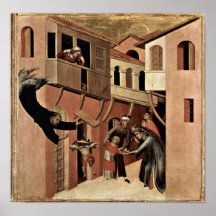 St. Augustine by Simone Martini Posters