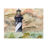St Augustine Florida lighthouse painting Postcards