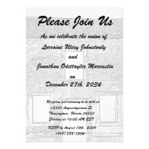 St Augustine Fort Windows Line Drawing Personalised Announcement