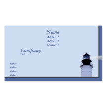 St Augustine Lighthouse Business Cards